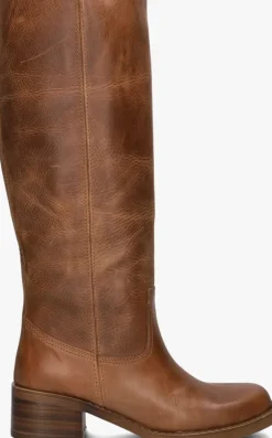 cognac inuovo hoge laarzen a01006