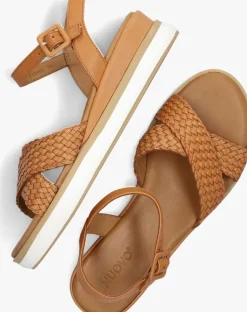 cognac inuovo sandalen 113065