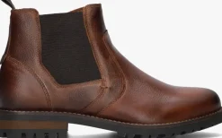 cognac mazzeltov chelsea boots 550030