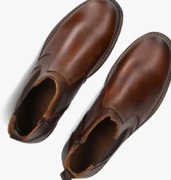 cognac mazzeltov chelsea boots 550030