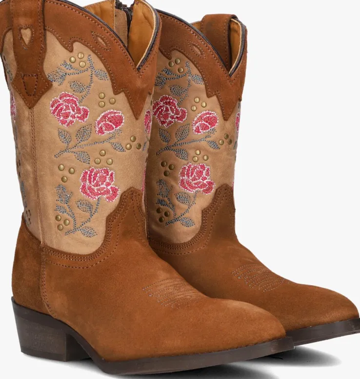 cognac moonrise cowboylaarzen lyra