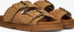 cognac mou slippers low bio sandal 2buckles monoch