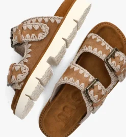 cognac mou slippers new bio