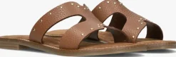 cognac notre-v slippers 22743