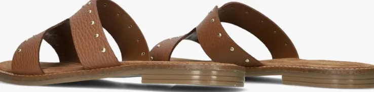 cognac notre-v slippers 22743