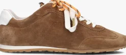 cognac nubikk lage sneakers billy lou