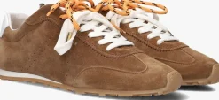 cognac nubikk lage sneakers billy lou