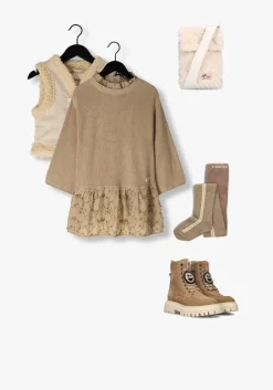 cognac nubikk veterboots fae bobbi fur jr