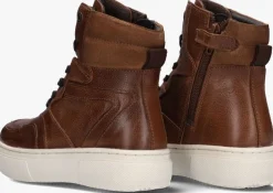 cognac omoda hoge sneakers k001043