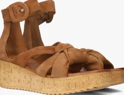 cognac omoda sandalen 722028