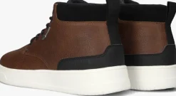 cognac pme legend hoge sneakers lexing-t