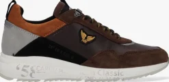 cognac pme legend lage sneakers notcher