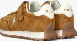 cognac polo ralph lauren lage sneakers train 89 pp ps