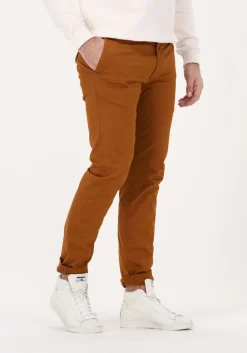 cognac scotch & soda chino stuart regular slim-fit