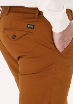 cognac scotch & soda chino stuart regular slim-fit