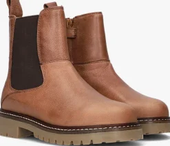 cognac shoesme chelsea boots ti23w119