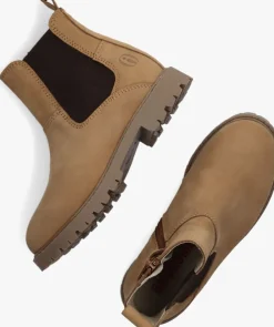 cognac shoesme chelsea boots ti22w119