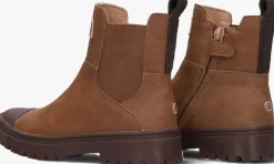 cognac shoesme chelsea boots sw24w014