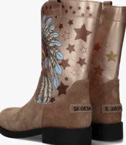 cognac shoesme cowboylaarzen nw22w006