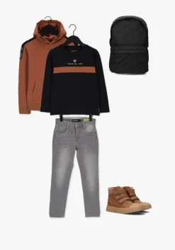 cognac shoesme enkelboots sw22w008