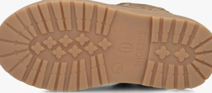 cognac shoesme hoge sneakers sw23w006