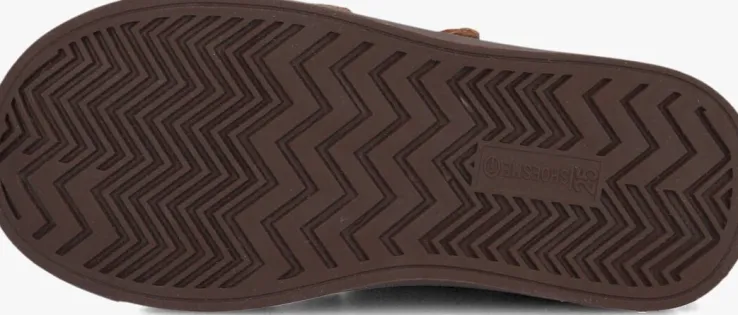 cognac shoesme hoge sneakers sh24w041