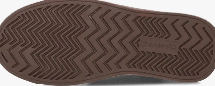 cognac shoesme hoge sneakers sh23w036