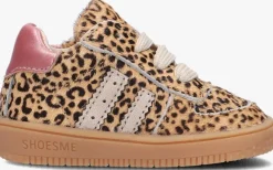 cognac shoesme lage sneakers bn25w002