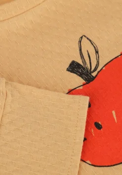 cognac sproet & sprout t-shirt cropped t-shirt apple