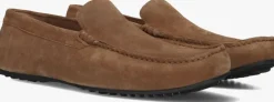 cognac stefano lauran mocassins 2 gesp bio slipper