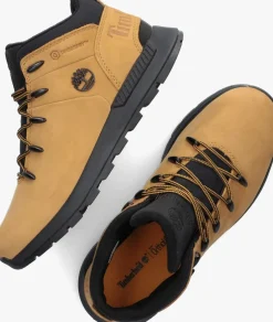 cognac timberland enkelboots sprint trekker mid wp