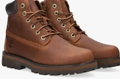 cognac timberland veterboots courma kid traditional 6in