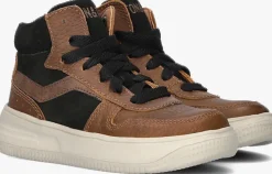 cognac ton & ton hoge sneakers olle