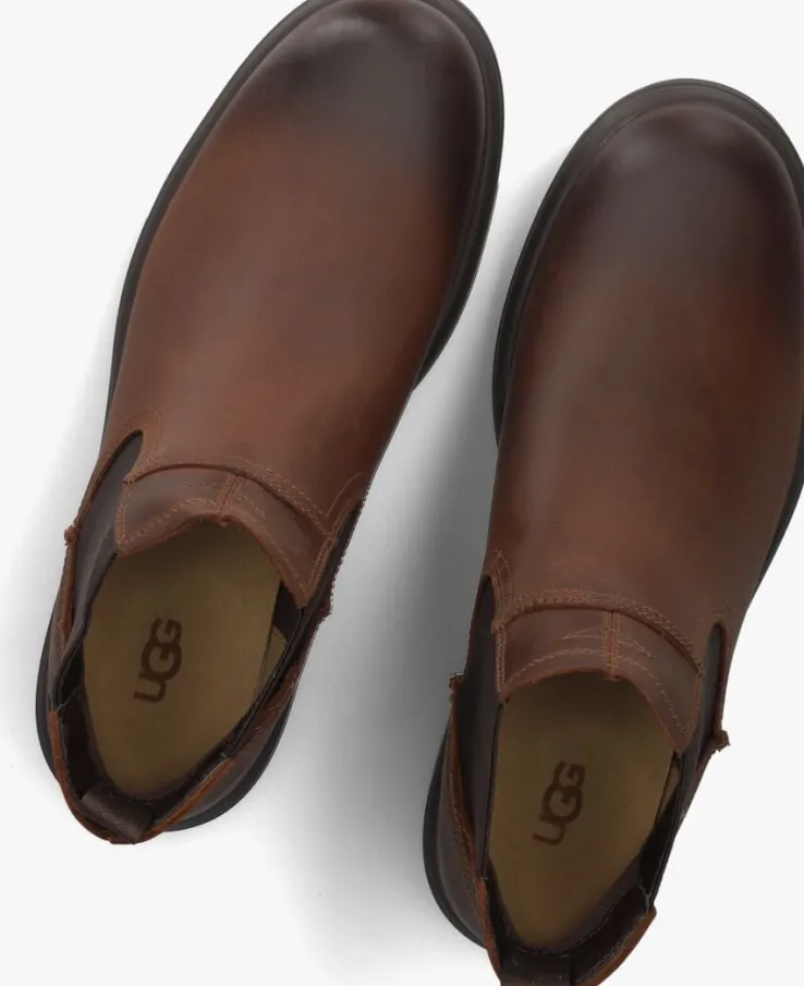 cognac ugg chelsea boots m biltmore