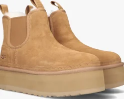 cognac ugg chelsea boots w neumel platform chelsea