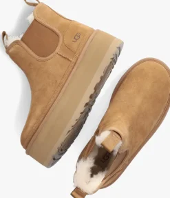 cognac ugg chelsea boots w neumel platform chelsea