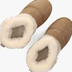 cognac ugg enkelboots classic chillapeak