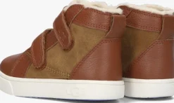 cognac ugg hoge sneakers rennon ii