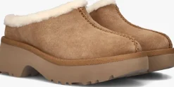 cognac ugg instappers new heights cozy clog