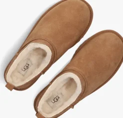 cognac ugg instappers w classic micro