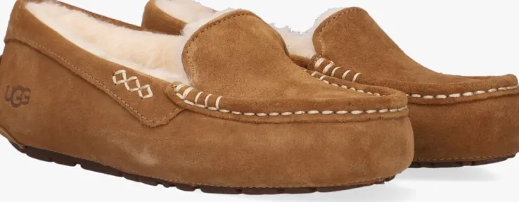 cognac ugg pantoffels ansley