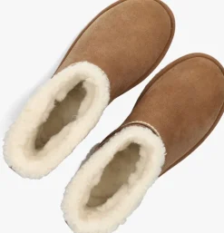 cognac ugg vachtlaarzen classic mini atherson