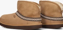 cognac ugg vachtlaarzen classic mini crescent 1