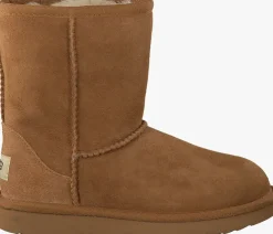 cognac ugg vachtlaarzen classic ii kids
