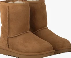 cognac ugg vachtlaarzen classic ii kids