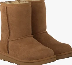 cognac ugg vachtlaarzen classic ii kids