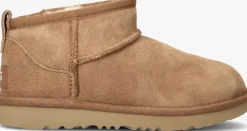 cognac ugg vachtlaarzen classic ultra mini kids