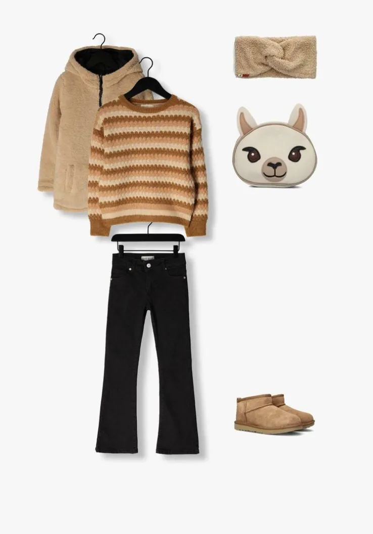 cognac ugg vachtlaarzen classic ultra mini kids