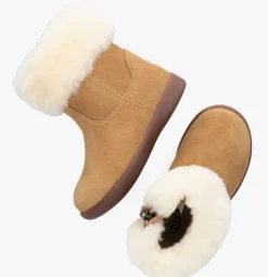 cognac ugg vachtlaarzen jorie ii