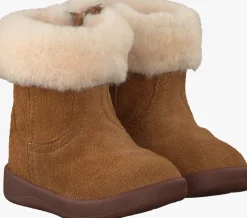 cognac ugg vachtlaarzen jorie ii